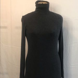 GAP ribbed turtleneck dress size M